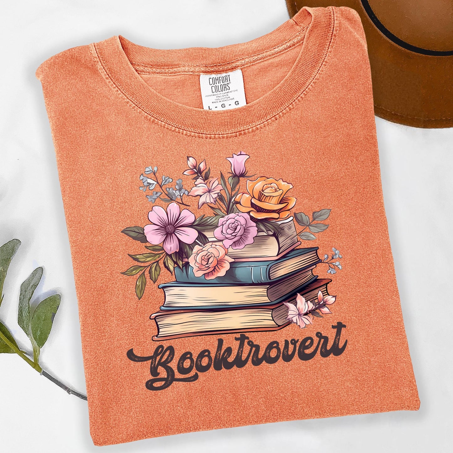 Comfort Colors® Booktrovert Shirt, Wildflower Book Shirt, Book Lovers Gifts, Gifts For Book Lovers, Book Shirts For Women, Bookish Gifts