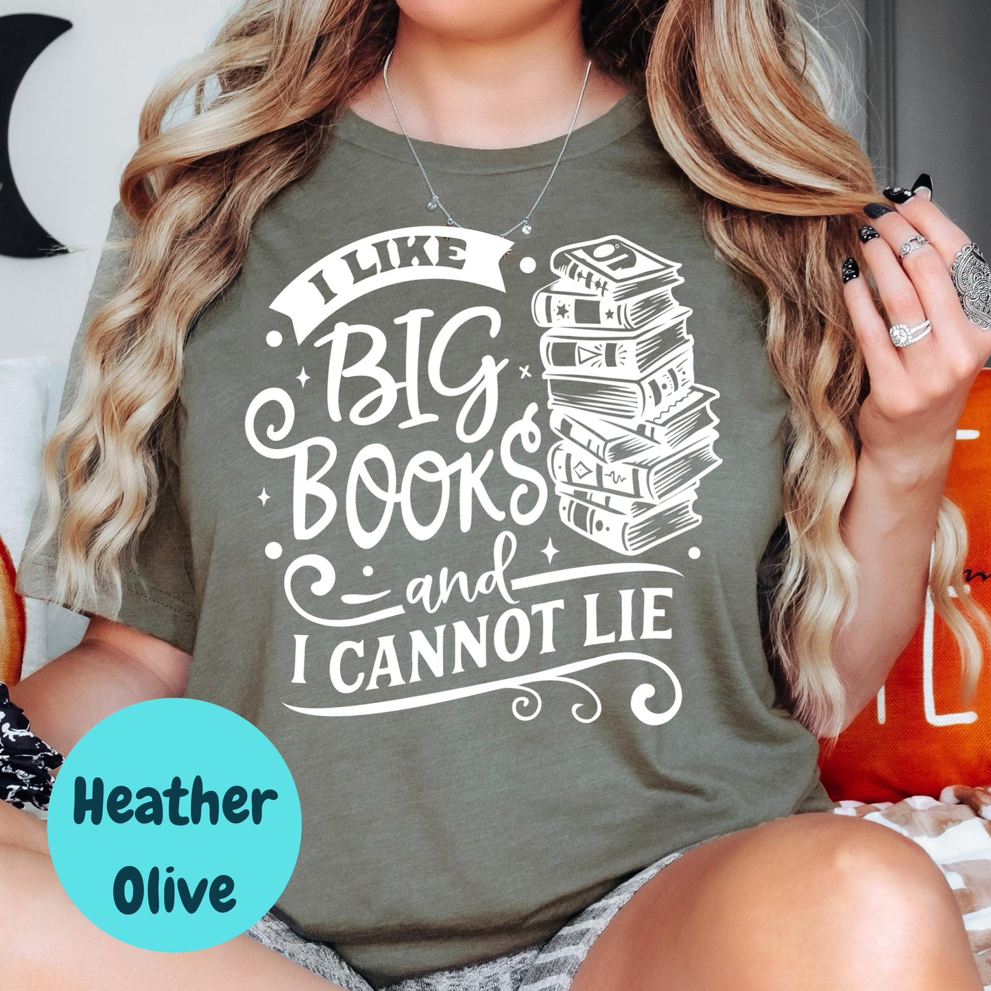 I Like Big Books Shirt, Funny Book Lover Tee, I Cannot Lie Reading Shirt, Bookish Graphic T-Shirt, Cute Bookworm Gift, TBR Stack Shirt