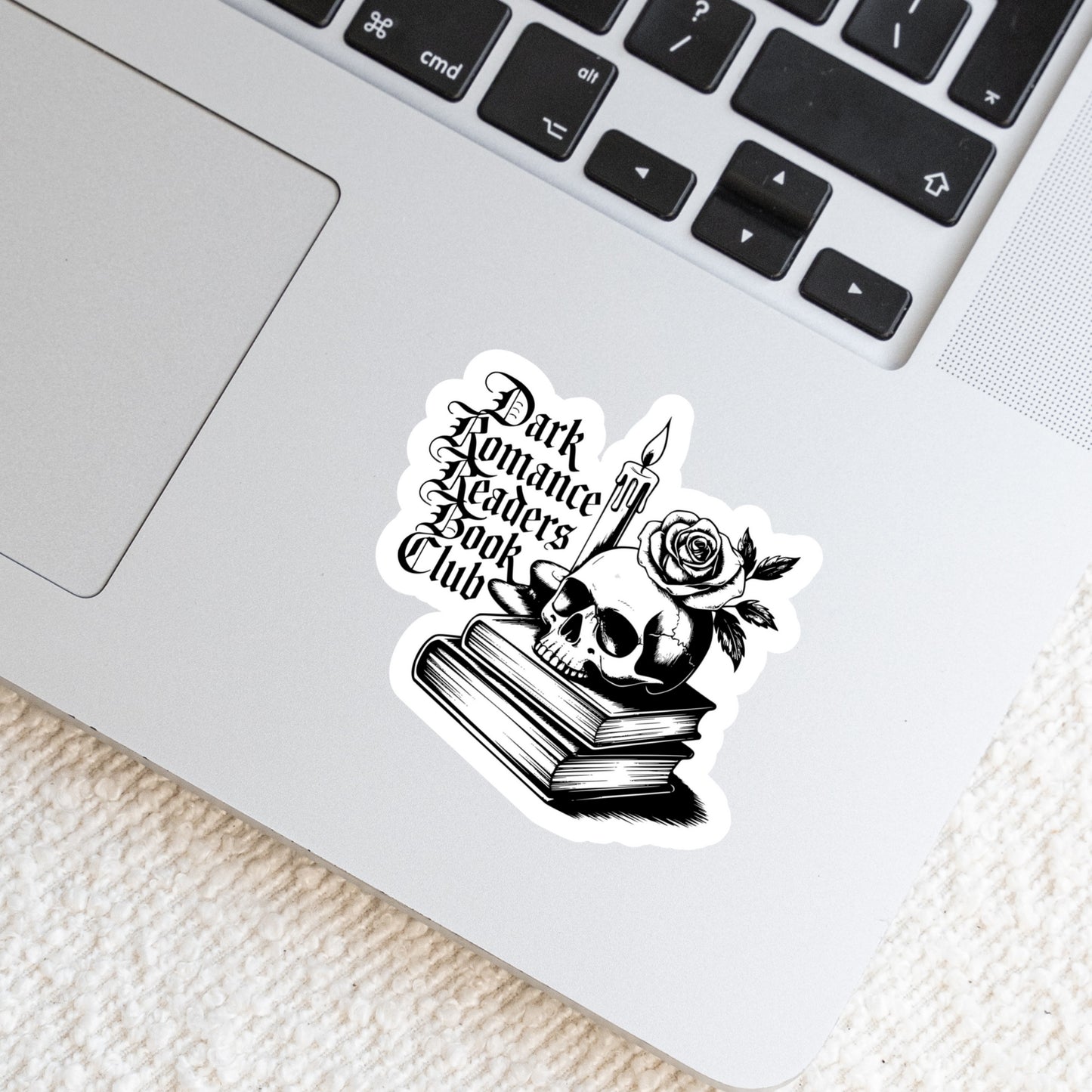 Dark Romance Readers Club โ 3" Waterproof Bookish Sticker with Holo Overlay โ Reading, Books, Reader Gift, Book Lover