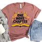 One More Chapter Shirt - Cute Floral Book Lover Tee for Women, Perfect Gift for Readers, Ideal for Mom, Sister, Wife, or Daughter