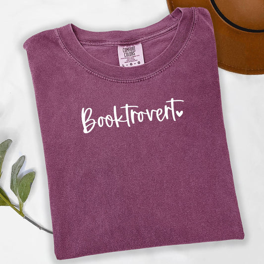 Comfort Colors® Booktrovert Shirt, Book Shirt, Book Lovers Gifts, Gifts For Book Lovers, Book Shirts For Women, Bookish Gifts