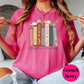 Women of the Bible Comfort Colors® Shirt, Christian Graphic Tee for Women, Bible Study Shirt, Faith Based Gift, Religious Floral T-Shirt