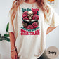 Buy Me Books Comfort Colors® Shirt, Spicy Bookish Graphic Tee, Skull and Roses Book Shirt, Funny Book Lover Shirt, Dark Academia Reading Tee