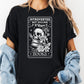 Introverted But Willing Shirt, Books Comfort Colors® Shirt, Gothic Book Lover Tee, Funny Reading Shirt, Skull Book Tee, Dark Academia Gift
