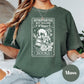 Introverted But Willing Shirt, Books Comfort Colors® Shirt, Gothic Book Lover Tee, Funny Reading Shirt, Skull Book Tee, Dark Academia Gift