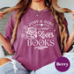 Just a Girl Who Loves Books Shirt, Book Lover Comfort Colors® Shirt, Cute Bookish Tee, Reading Shirt for Women, Book Gift, Cozy Reader Tee