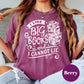I Like Big Books Shirt, Funny Book Comfort Colors® Shirt, Book Lover Tee for Women, Reading Shirt, Stack of Books Tee, Bookish Gift Idea