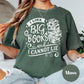 I Like Big Books Shirt, Funny Book Comfort Colors® Shirt, Book Lover Tee for Women, Reading Shirt, Stack of Books Tee, Bookish Gift Idea
