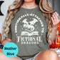 Emotionally Attached to Dragons Shirt, Fictional Dragon T-Shirt, Bookish Graphic Tee, Fantasy Book Lover Shirt, Reading Gift for Her