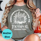 Emotionally Attached T-Shirt, Fictional Character Shirt, Book Lover Graphic Tee, Bookish Gift Shirt, Reading T-Shirt, Cute Reader Tee