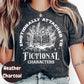 Emotionally Attached T-Shirt, Fictional Character Shirt, Book Lover Graphic Tee, Bookish Gift Shirt, Reading T-Shirt, Cute Reader Tee