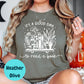 Good Day to Read a Book Shirt, Bookish Graphic Tee, Cozy Reading T-Shirt, Cute Book Lover Gift, Floral Book Stack Shirt, Reader Tee