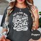 Just a Girl Who Brings Books Shirt, Comfort Colors® Bookish Tee, Funny Book Lover Gift, Introvert Reading Shirt, Cute Reader Graphic Tee