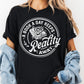 A Book a Day Keeps Reality Away Shirt, Comfort Colors® Book Lover Tee, Funny Reading Shirt, Bookish Gift for Women, Introvert Reader Tee