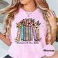 Women of the Bible Shirt, Floral Books Comfort Colors® Tee, Christian Tee, Bible Verse Shirt, Religious Faith Shirt, Christian Woman Gift