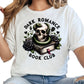 Dark Romance Book Club Shirt – Gothic Romance Reader Tee – Skull and Snake Bookish Graphic Tee – Spicy Book Lover Gift – Morally Gray Men Shirt