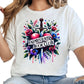 Enemies to Lovers Book Club Shirt – Romantic Fantasy Reader Tee – Bookish Sword Through Heart Shirt – Spicy Book Club Gift – Romantasy Merch