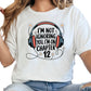 I'm Not Ignoring You I'm on Chapter 12 Shirt – Funny Audiobook Lover Tee – Bookish Shirt for Readers – Cute Daisy Headphones Reading Shirt
