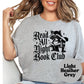 Read All Night Book Club Shirt – Funny Book Lover Tee – No Sleep Reading Gift – Raccoon Reader Shirt – Late Night Bookworm Top