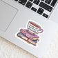 Spending Time With My Book Boyfriends – 3" Waterproof Bookish Sticker with Holo Overlay – Reading, Books, Reader Gift, Book Lover
