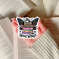 My Book Boyfriends Have Wings – 3" Waterproof Bookish Sticker with Holo Overlay – Reading, Books, Reader Gift, Book Lover