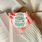 Book Fund Money Jar – 3" Waterproof Bookish Sticker with Holo Overlay – Reading, Books, Reader Gift, Book Lover