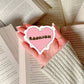 Bookish Heart – 3" Waterproof Bookish Sticker with Holo Overlay – Reading, Books, Reader Gift, Book Lover