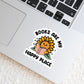 Books are My Happy Place – 3" Waterproof Bookish Sticker with Holo Overlay – Reading, Books, Reader Gift, Book Lover