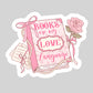 Books are my Love Language – 3" Waterproof Bookish Sticker with Holo Overlay – Reading, Books, Reader Gift, Book Lover