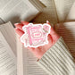 Books are my Love Language – 3" Waterproof Bookish Sticker with Holo Overlay – Reading, Books, Reader Gift, Book Lover