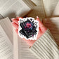 Gothic Dark Romance Rose Books – 3" Waterproof Bookish Sticker with Holo Overlay – Reading, Books, Reader Gift, Book Lover