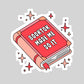 Booktok Made Me DO It! – 3" Waterproof Bookish Sticker with Holo Overlay – Reading, Books, Reader Gift, Book Lover