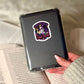 Good Girls Read Bad Books! Dark ROmance – 3" Waterproof Bookish Sticker with Holo Overlay – Reading, Books, Reader Gift, Book Lover