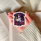 Good Girls Read Bad Books! Dark ROmance – 3" Waterproof Bookish Sticker with Holo Overlay – Reading, Books, Reader Gift, Book Lover
