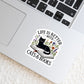 Life is Better with Cats and Books Book Reader Sticker – 3" Waterproof Bookish Sticker with Holo Overlay – Reading, Books, Reader Gift, Book Lover, Bookstore Merch