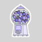 More Books Gumball Machine – 3" Waterproof Bookish Sticker with Holo Overlay – Reading, Books, Reader Gift, Book Lover, Bookstore Merch