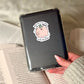 POOR But I still Have Money for Books! Book Reader Sticker – 3" Waterproof Bookish Sticker with Holo Overlay – Reading, Books, Reader Gift, Book Lover, Bookstore Merch