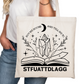 Buy Me Books and tell Me to STFUATTDLAGG Bookish Tote Bag – Reading Tote for Book Lovers - Romance Reader Tote - Book Store Merchandise