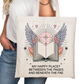 My Happy Place Beneath the Fey Bookish Tote Bag – Reading Tote for Book Lovers – Book Reader Bag - Romance Reader Tote - Book Store