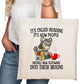 Reading How People Install Software to Brains Bookish Tote Bag – Reading Tote for Book Lovers – Book Bag - Romance Reader Tote - Book Store