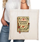 Romance Reader Bookish Tote Bag – Reading Tote for Book Lovers – Book Reader Bag - Romance Reader Tote - Book Store