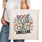 Book Club or Cult? Unclear Bookish Tote Bag – Reading Tote for Book Lovers – Book Reader Bag - Romance Reader Tote - Book Store