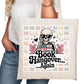 Book Hangover Again Bookish Tote Bag – Reading Tote for Book Lovers – Book Reader Bag - Romance Reader Tote - Book Store