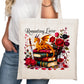 Romantasy Lover Dragon Bookish Tote Bag – Reading Tote for Book Lovers – Book Reader Bag - Romance Reader Tote - Book Store
