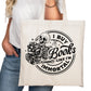I Buy Books Like I'm Immortal Bookish Tote Bag – Reading Tote for Book Lovers – Book Reader Bag - Romance Reader Tote - Book Store