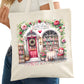 Pretty Pink Bookstore Bookish Tote Bag – Reading Tote for Book Lovers – Book Reader Bag - Romance Reader Tote - Book Store