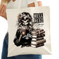 Well Read and Caffeinated Bookish Tote Bag – Reading Tote for Book Lovers – Book Reader Bag - Romance Reader Tote - Book Store