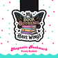 Magnetic Bookmark, My Book Boyfriends Have Wings, Laminated with Holographic Overlay, Waterproof, Bookstore Merch, Romantasy Reader