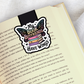 Magnetic Bookmark, My Book Boyfriends Have Wings, Laminated with Holographic Overlay, Waterproof, Bookstore Merch, Romantasy Reader