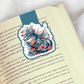 Magnetic Bookmark, Book Reading Dragon Laminated with Holographic Overlay, Waterproof, Bookstore Merch, Book Reader